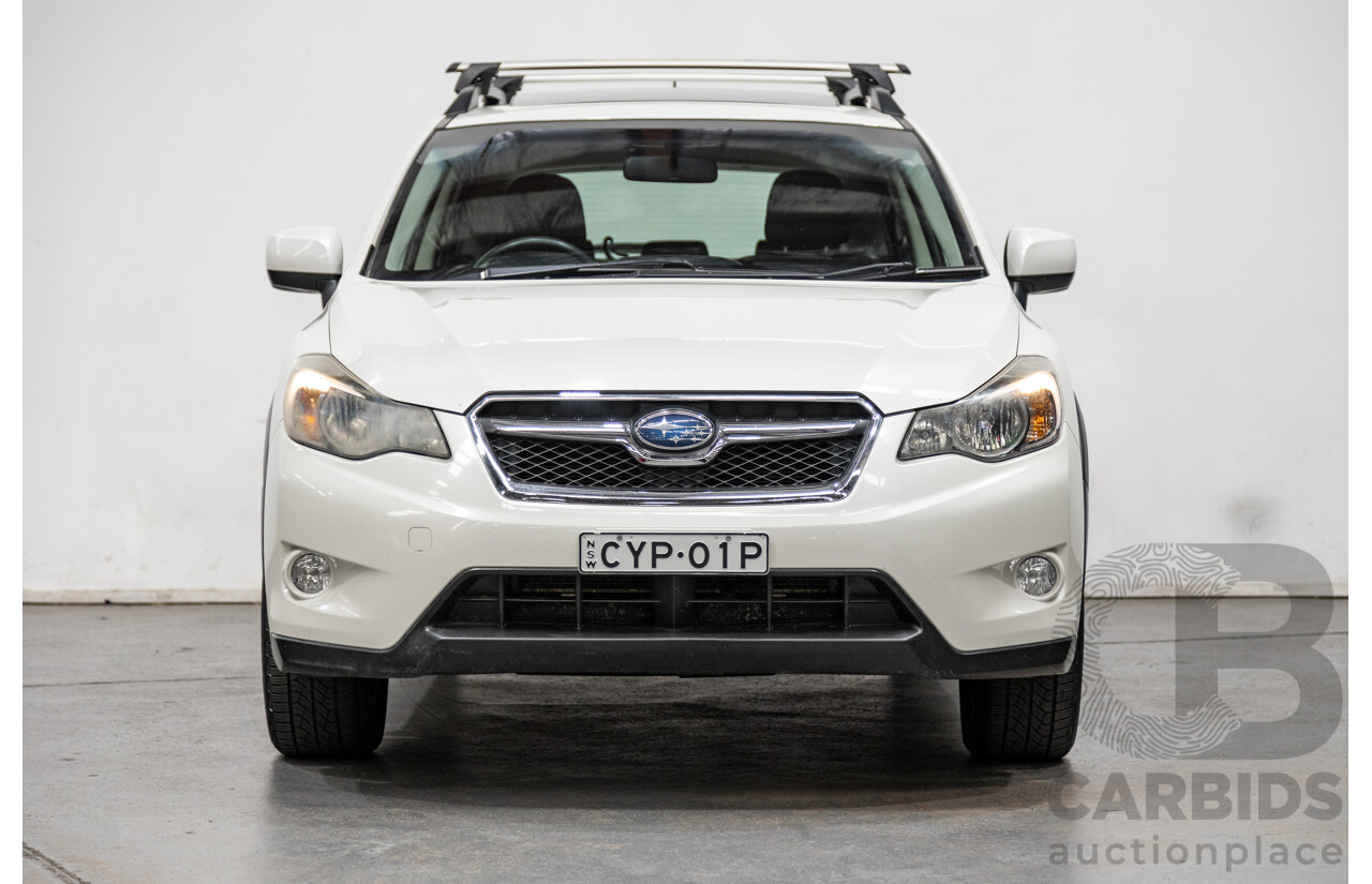 5/2015 Subaru XV 2.0i-L (AWD) MY15 4d Wagon Pearl White 2.0L