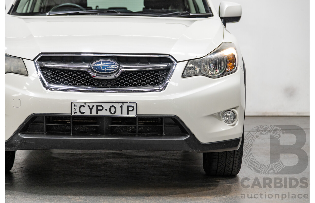 5/2015 Subaru XV 2.0i-L (AWD) MY15 4d Wagon Pearl White 2.0L