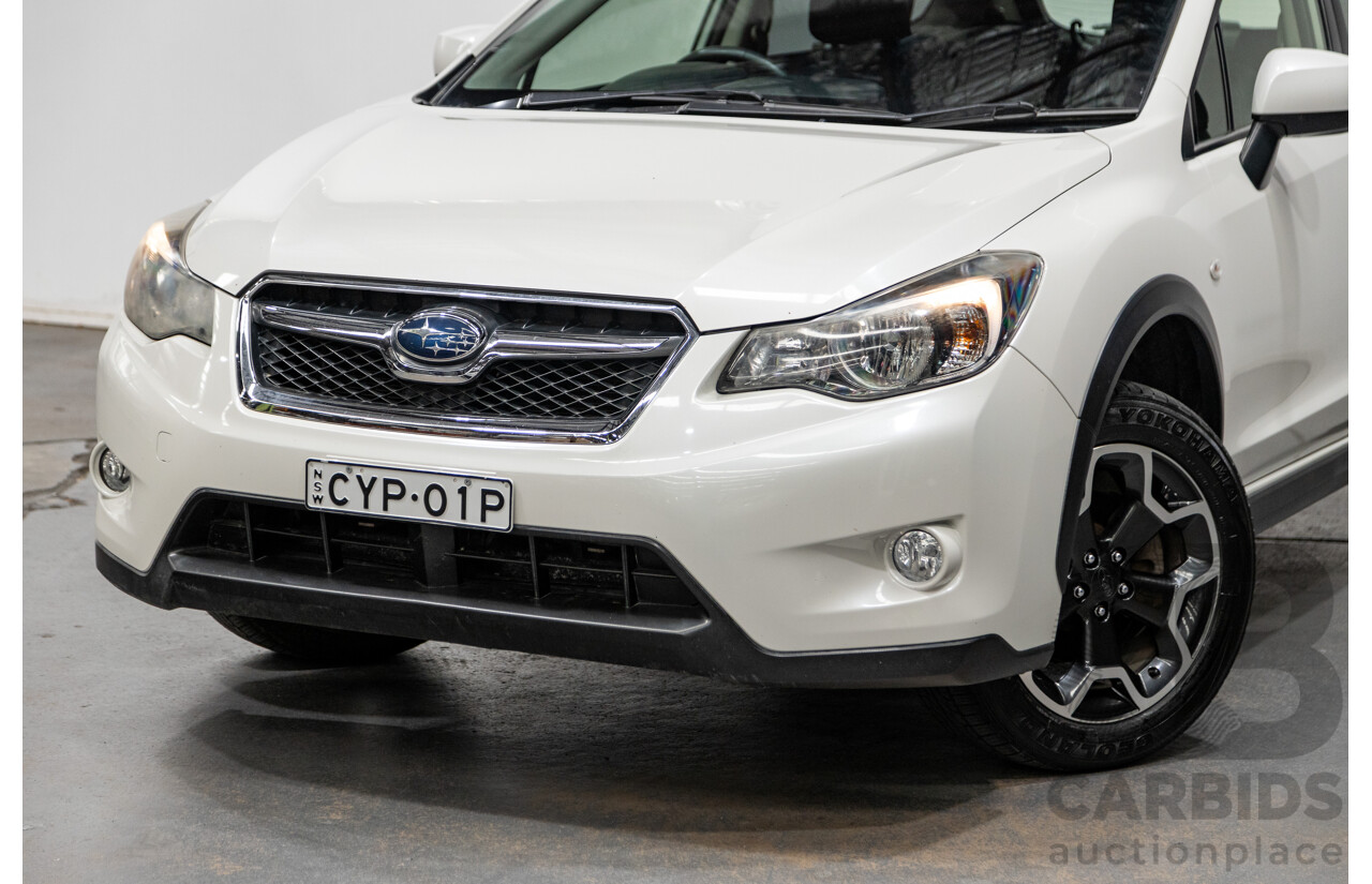 5/2015 Subaru XV 2.0i-L (AWD) MY15 4d Wagon Pearl White 2.0L