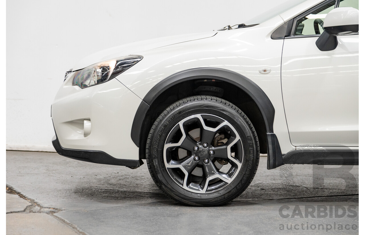 5/2015 Subaru XV 2.0i-L (AWD) MY15 4d Wagon Pearl White 2.0L