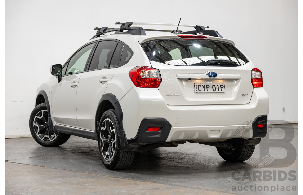 5/2015 Subaru XV 2.0i-L (AWD) MY15 4d Wagon Pearl White 2.0L