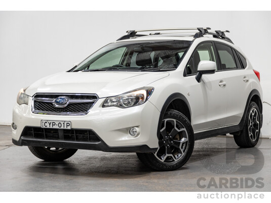 5/2015 Subaru XV 2.0i-L (AWD) MY15 4d Wagon Pearl White 2.0L