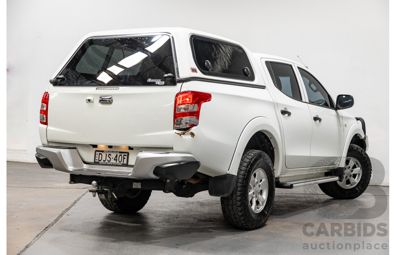 5/2016 Mitsubishi Triton GLX (4x4) MQ MY16 Dual C/Chas White Turbo Diesel 2.4L