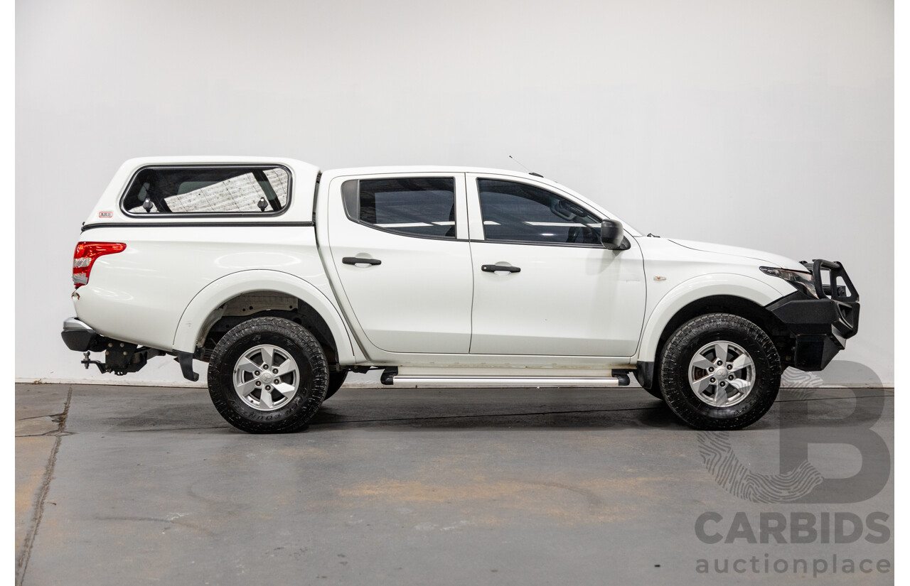 5/2016 Mitsubishi Triton GLX (4x4) MQ MY16 Dual C/Chas White Turbo Diesel 2.4L