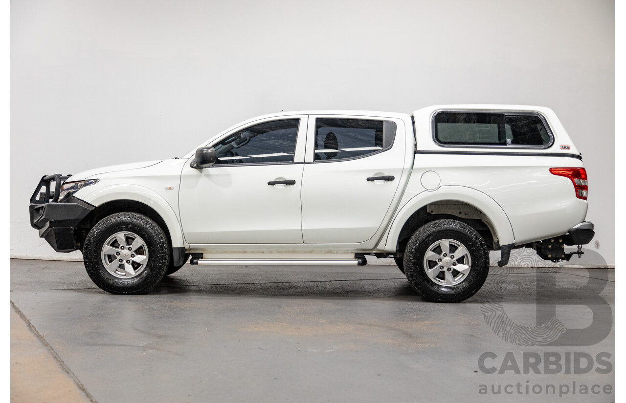 5/2016 Mitsubishi Triton GLX (4x4) MQ MY16 Dual C/Chas White Turbo Diesel 2.4L