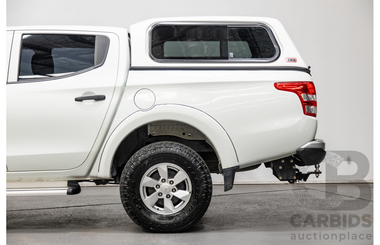 5/2016 Mitsubishi Triton GLX (4x4) MQ MY16 Dual C/Chas White Turbo Diesel 2.4L