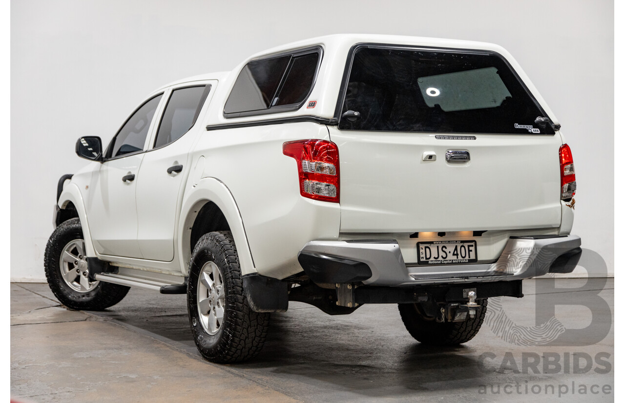 5/2016 Mitsubishi Triton GLX (4x4) MQ MY16 Dual C/Chas White Turbo Diesel 2.4L