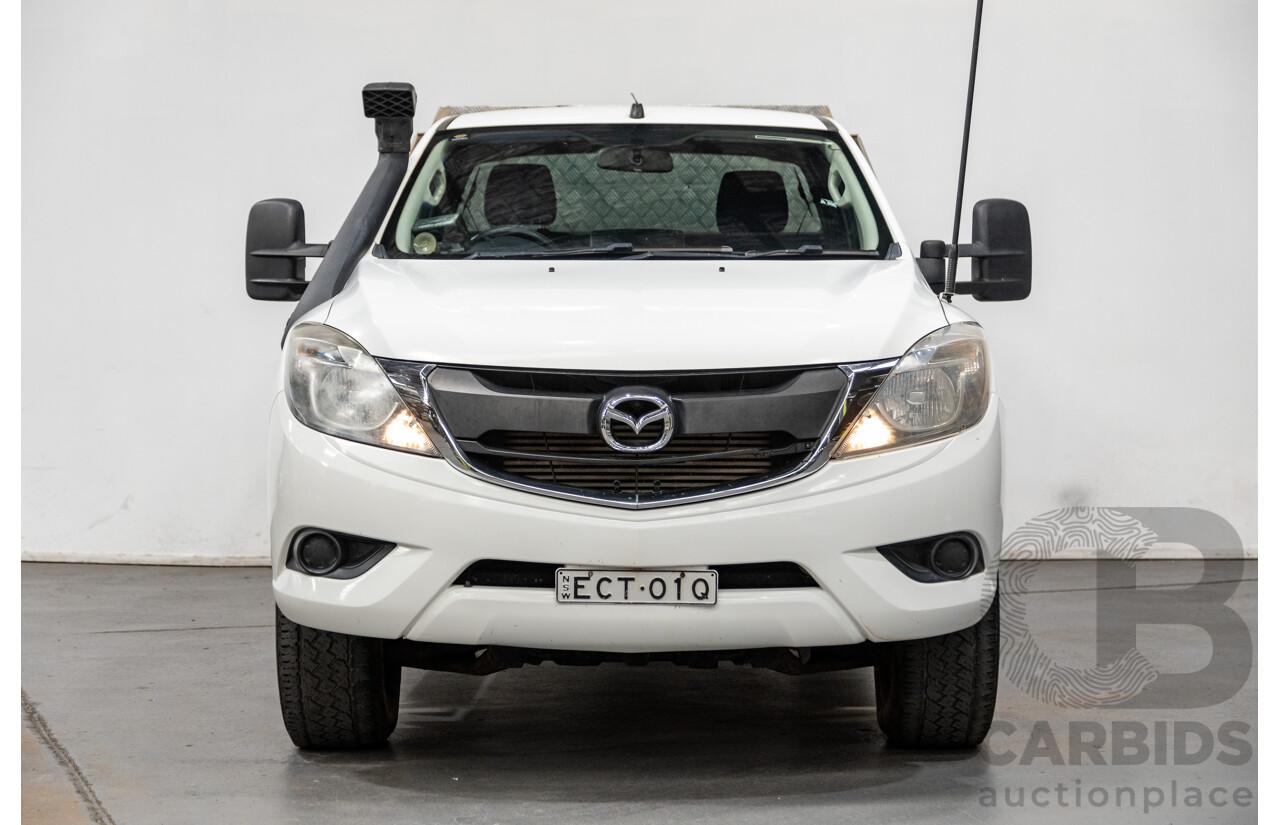 8/2017 Mazda BT-50 XT (4x4) MY16 Freestyle C/Chas White Turbo Diesel 3.2L