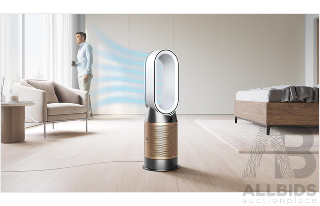 Dyson (379629) Purifier Hot+Cool™ Formaldehyde Purifying Fan Heater (White/Gold)- ORP $1,149 (Includes 1 Year Warranty From Dyson)