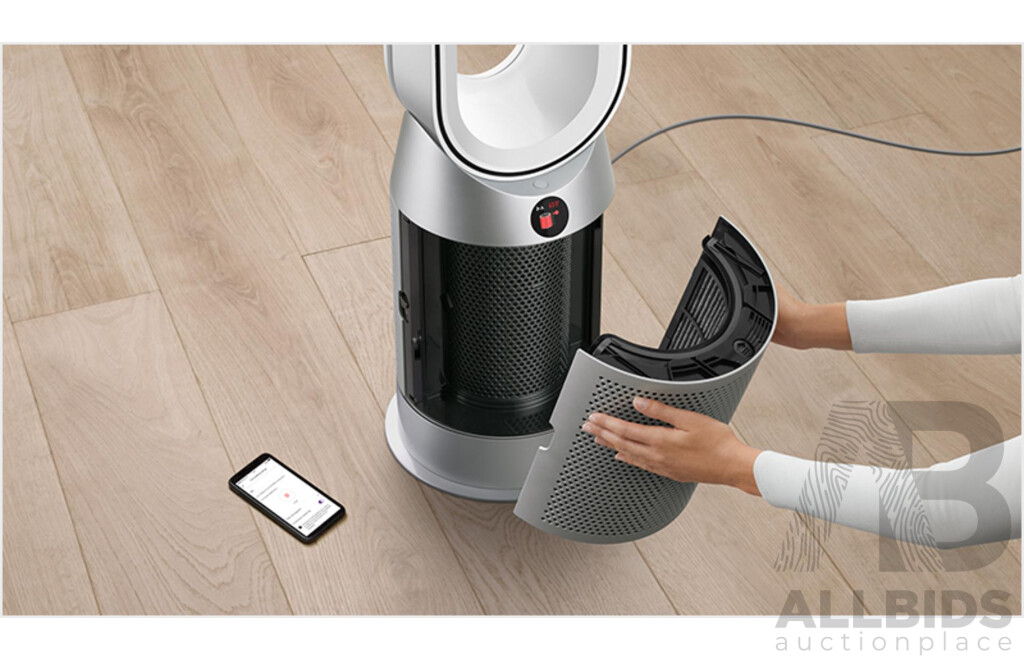 Dyson (368801) Purifier Hot+Cool™ Purifying Fan Heater (white/silver)- ORP $999 (Includes 1 Year Warranty From Dyson)