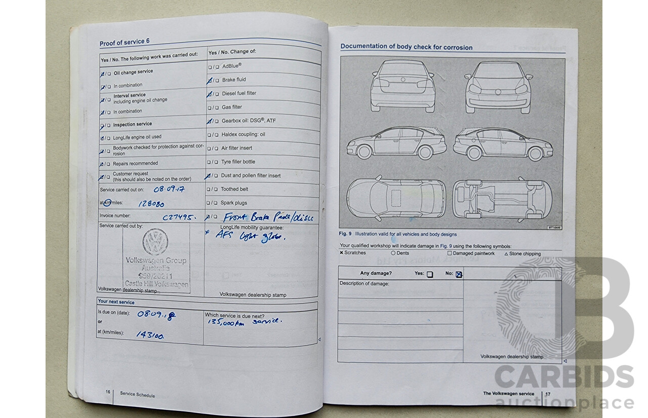 7/2013 Volkswagen CC 130 TDI 3C MY13.5 4d Coupe White 2.0L