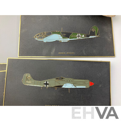 Collection of Diecast, Plastic and Timber Military Aircraft Including Avro Vulcan, Boeing Super Fortress, Beriev A-50M and More