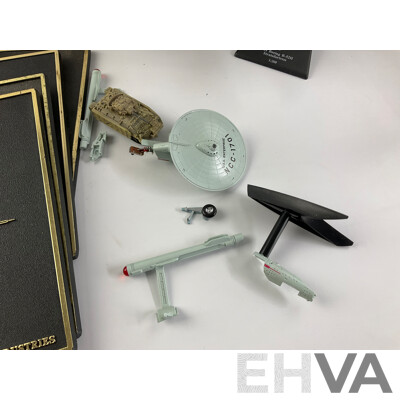Collection of Diecast, Plastic and Timber Military Aircraft Including Avro Vulcan, Boeing Super Fortress, Beriev A-50M and More