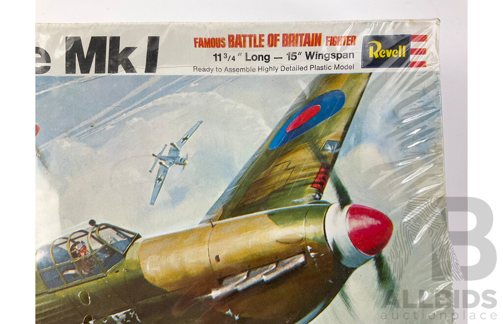 Vintage Revell Model Hawker Hurricane MK I - 1:32 Scale