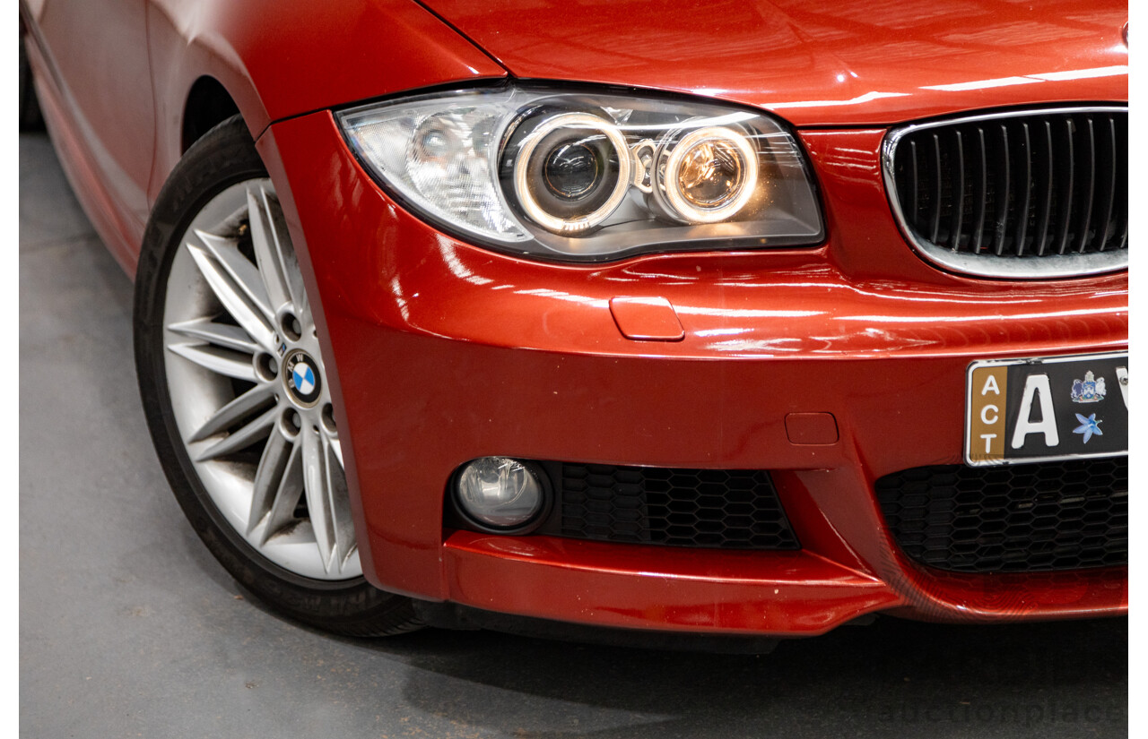 6/2008 BMW 125i E88 M-Sport Package 2d Convertible Sedona Red Metallic 3.0L