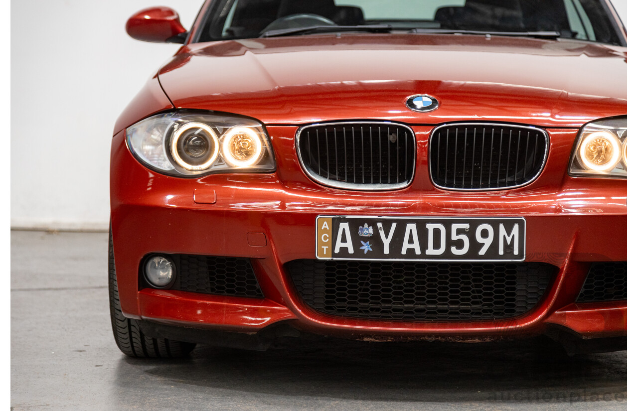 6/2008 BMW 125i E88 M-Sport Package 2d Convertible Sedona Red Metallic 3.0L