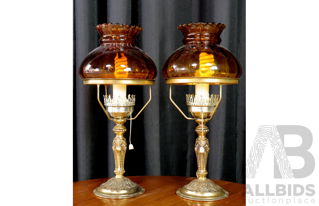 Pair of Antique Table Lamps