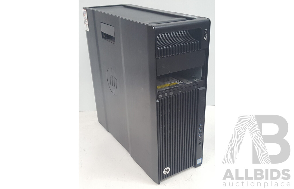 HP Z640 Dual Intel Xeon (E5-2637 v4) 3.50GHz-3.70GHz 4-Core CPU Workstation w/ NVIDIA Quadro K2000D