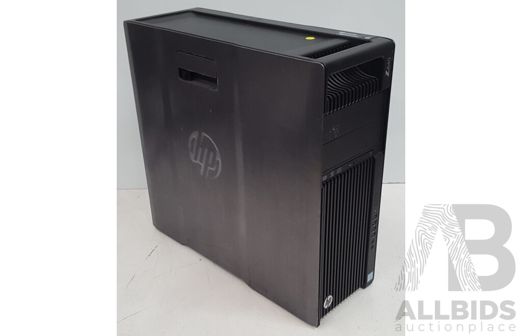 HP Z640 Dual Intel Xeon (E5-2637 v4) 3.50GHz-3.70GHz 4-Core CPU Workstation w/ NVIDIA Quadro K620