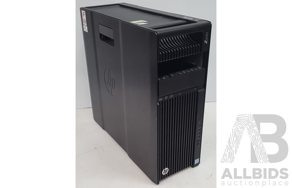 HP Z640 Dual Intel Xeon (E5-2637 v4) 3.50GHz-3.70GHz 4-Core CPU Workstation w/ NVIDIA Quadro K2000D