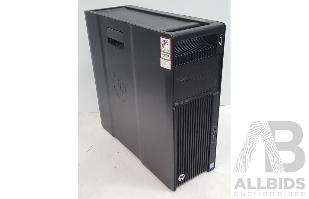 HP Z640 Dual Intel Xeon (E5-2637 v4) 3.50GHz-3.70GHz 4-Core CPU Workstation w/ NVIDIA Quadro K620