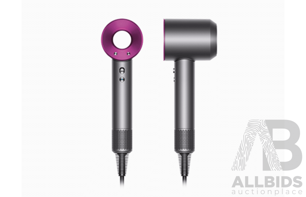 Dyson (386738) Supersonic Hair Dryer (Iron/Fuchsia) - ORP $699 (Includes 1 Year Warranty From Dyson)