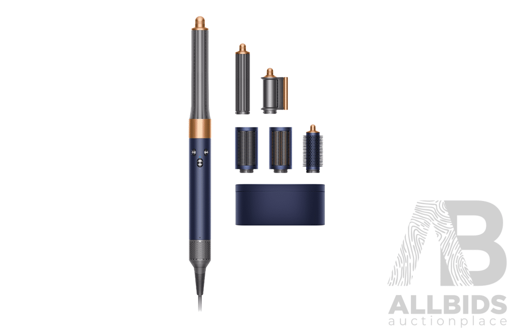 DYSON (395920) Airwrap™ Multi-Styler Long, Prussian Blue / Rich Copper - ORP $949 (Includes 1 Year Warranty From Dyson)