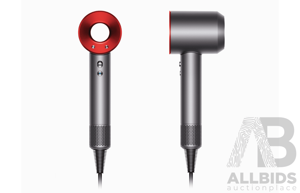 Dyson (306438) Supersonic™ Hair Dryer (Iron/Red)- ORP $649 (Includes 1 Year Warranty From Dyson)