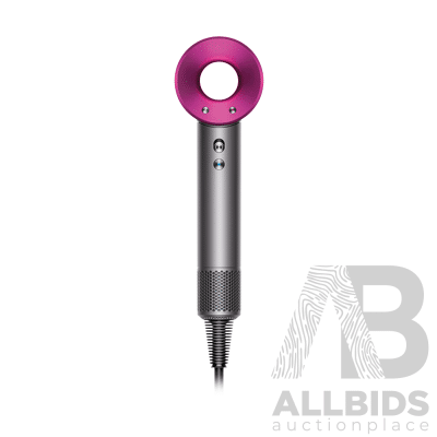 Dyson (386738) Supersonic Hair Dryer (Iron/Fuchsia) - ORP $699 (Includes 1 Year Warranty From Dyson)