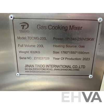 Tindo Commercial Food Cooker and Mixer Machine