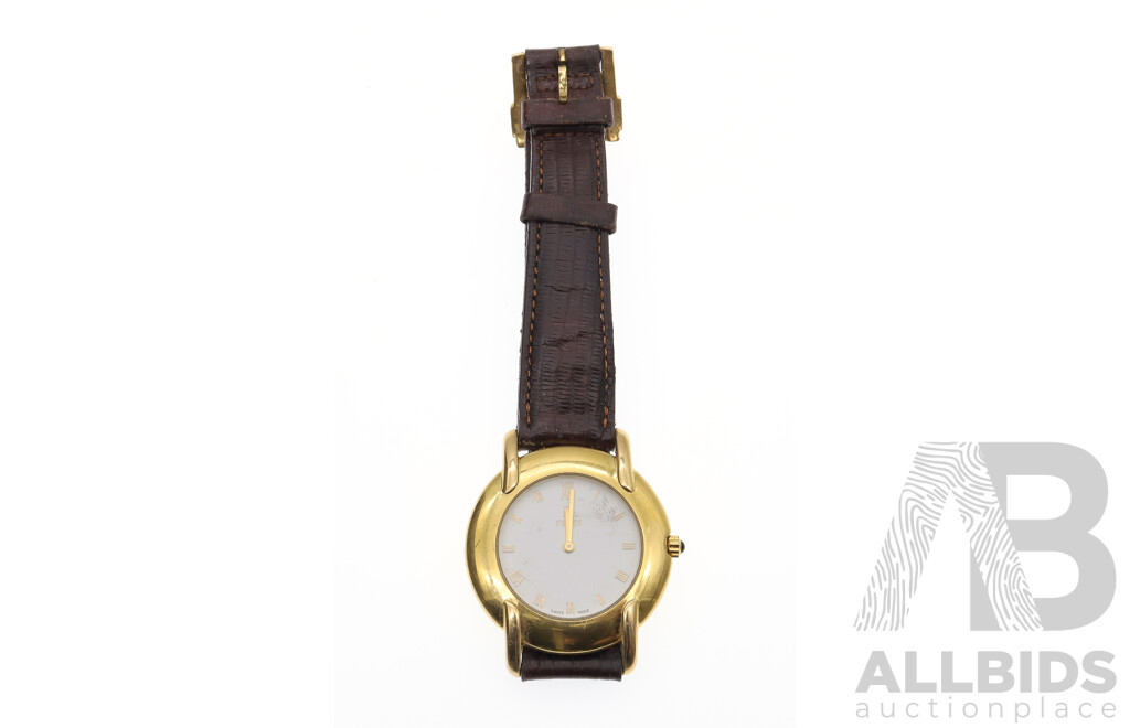 Fendi Vintage 90's Unisex Gold Plated Watch Model No. 410G