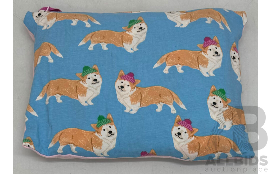 Dog Pillow with Peter Alexander Pajamas Inside