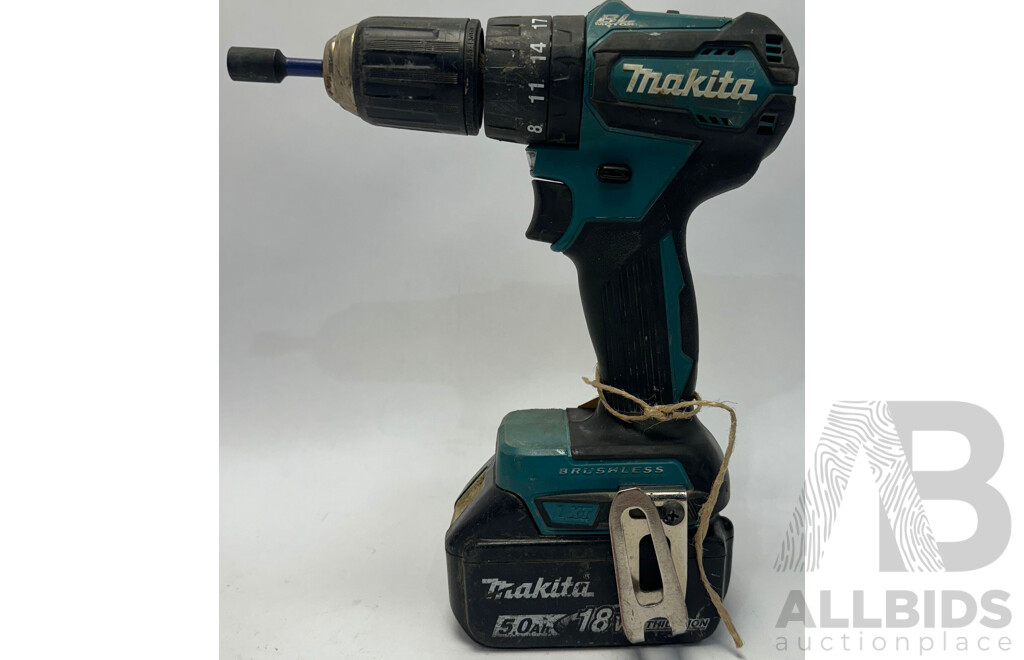 Makita Cordless Hammer Driver Drill