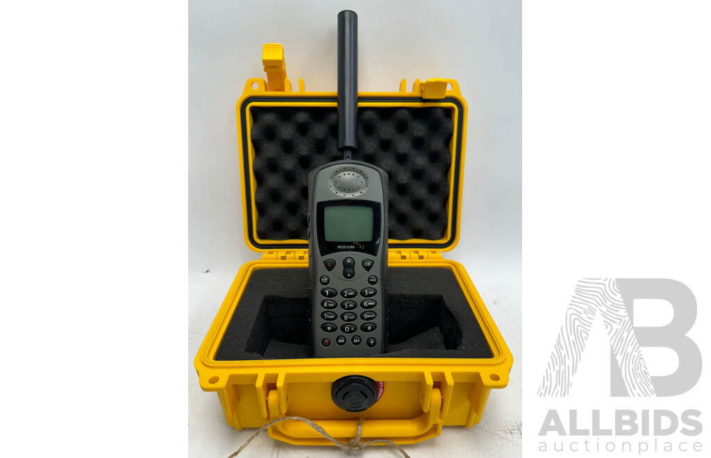 Iridium Satellite Phone and Pelican 1120 Protective Case