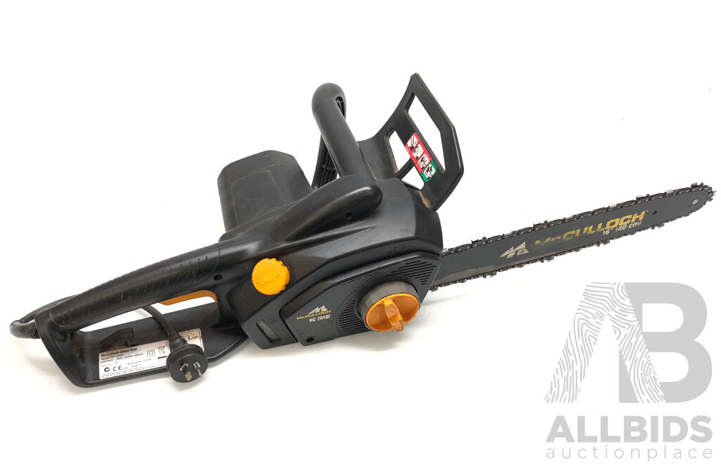 McCulloch MC 2040E Electric Chainsaw