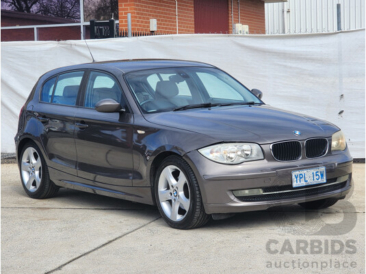 1/2008 Bmw 1 20i E87 MY07 UPGRADE 5d Hatchback Grey 2.0L