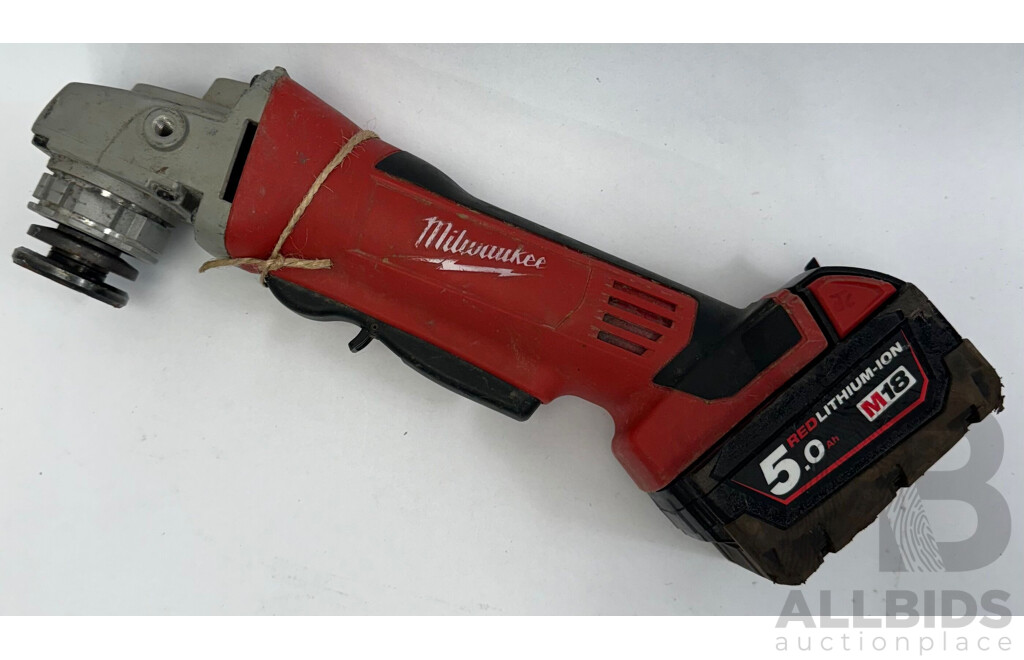 Milwaukee M18 Cordless Angle Grinder