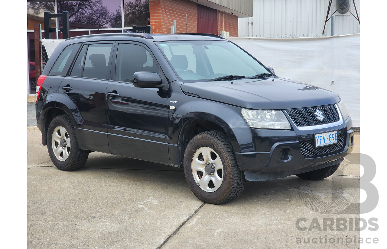 3/2009 Suzuki Grand Vitara 100th Anniversary JT MY08 UPGRADE 4d Wagon Black 2.4L