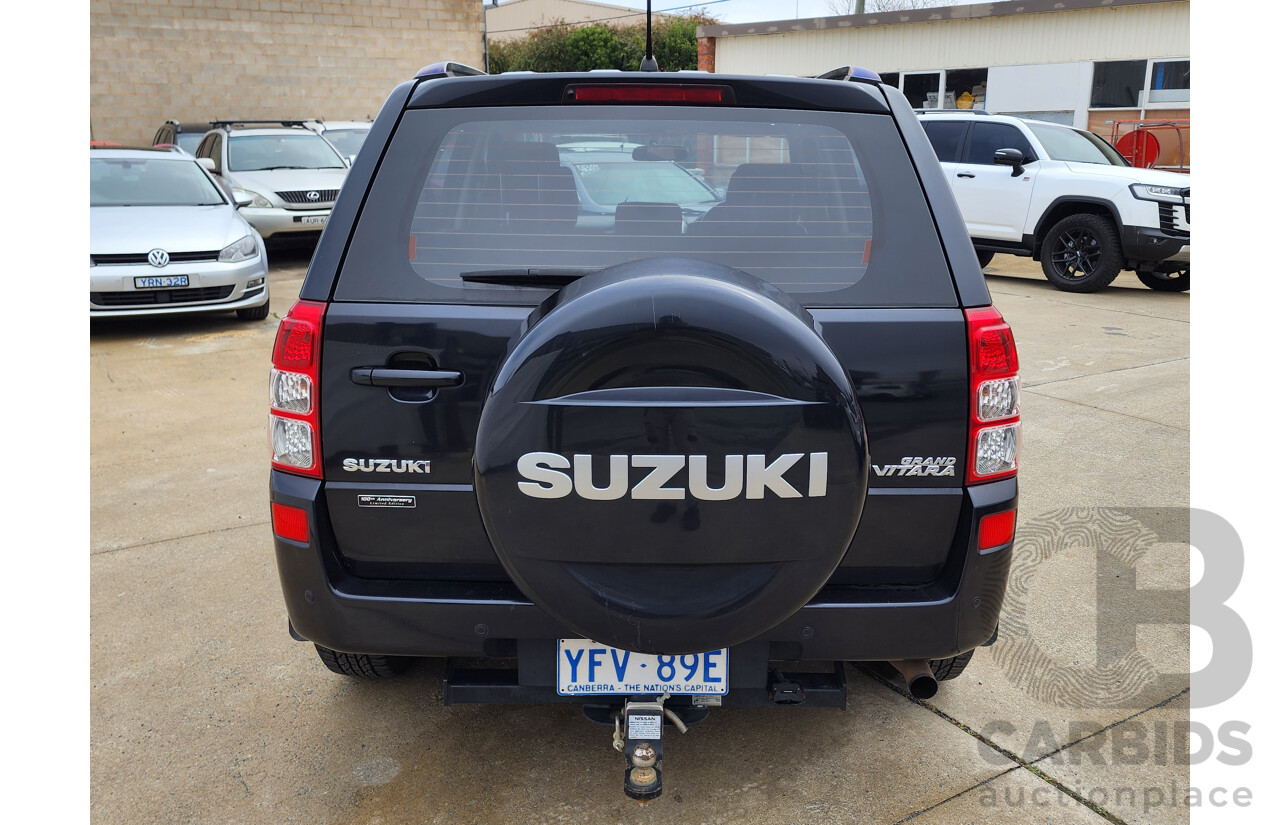 3/2009 Suzuki Grand Vitara 100th Anniversary JT MY08 UPGRADE 4d Wagon Black 2.4L