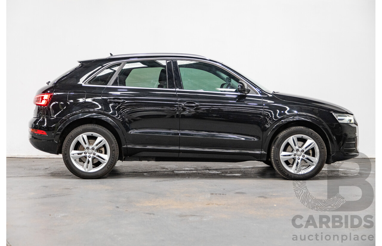 9/2015 Audi Q3 2.0 TFSI Sport Quattro (AWD) 8U MY16 4d Wagon Mythos Black Metallic Turbo 2.0L