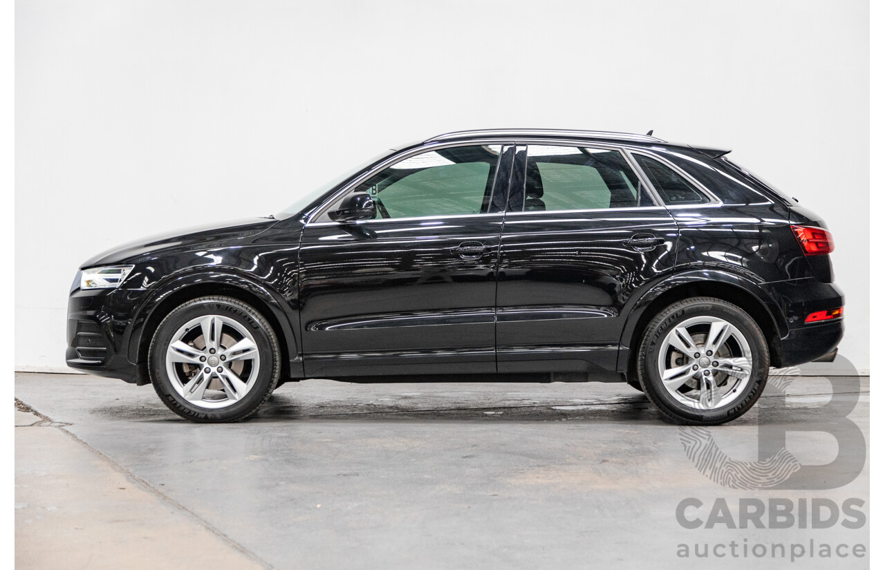 9/2015 Audi Q3 2.0 TFSI Sport Quattro (AWD) 8U MY16 4d Wagon Mythos Black Metallic Turbo 2.0L