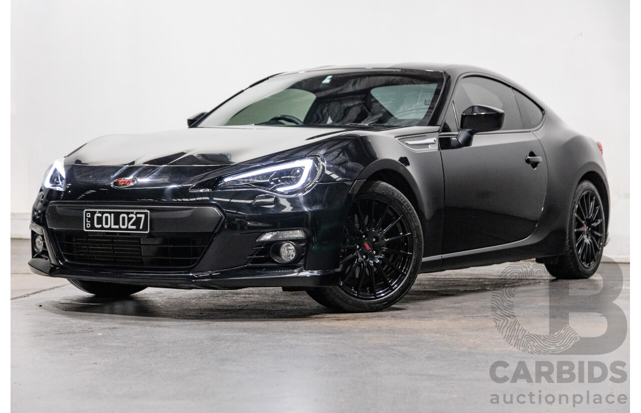 8/2013 Subaru BRZ ZC6 MY13 2d Coupe Crystal Black HKS Supercharged 2.0L - Modified