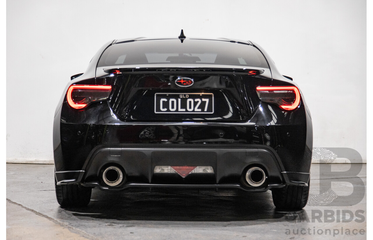 8/2013 Subaru BRZ ZC6 MY13 2d Coupe Crystal Black HKS Supercharged 2.0L - Modified