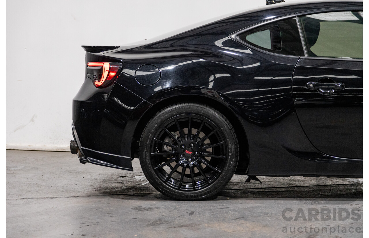 8/2013 Subaru BRZ ZC6 MY13 2d Coupe Crystal Black HKS Supercharged 2.0L - Modified