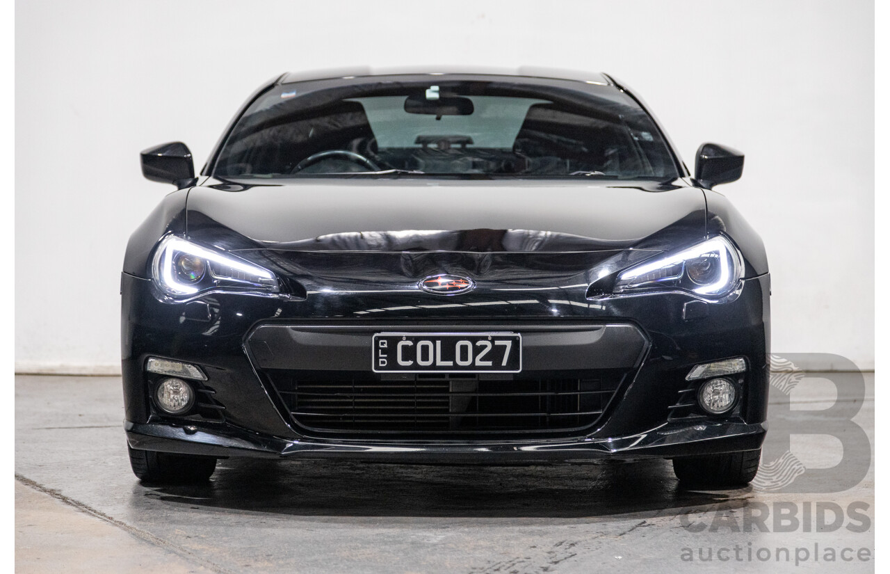 8/2013 Subaru BRZ ZC6 MY13 2d Coupe Crystal Black HKS Supercharged 2.0L - Modified