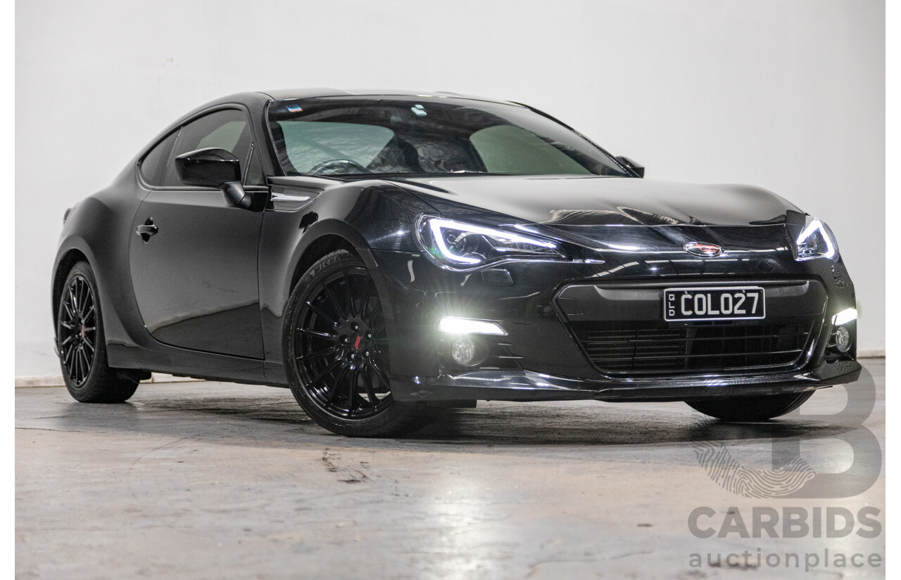 8/2013 Subaru BRZ ZC6 MY13 2d Coupe Crystal Black HKS Supercharged 2.0L - Modified