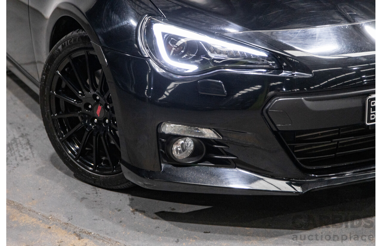 8/2013 Subaru BRZ ZC6 MY13 2d Coupe Crystal Black HKS Supercharged 2.0L - Modified