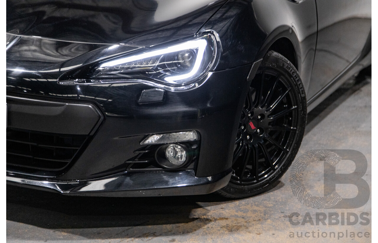 8/2013 Subaru BRZ ZC6 MY13 2d Coupe Crystal Black HKS Supercharged 2.0L - Modified