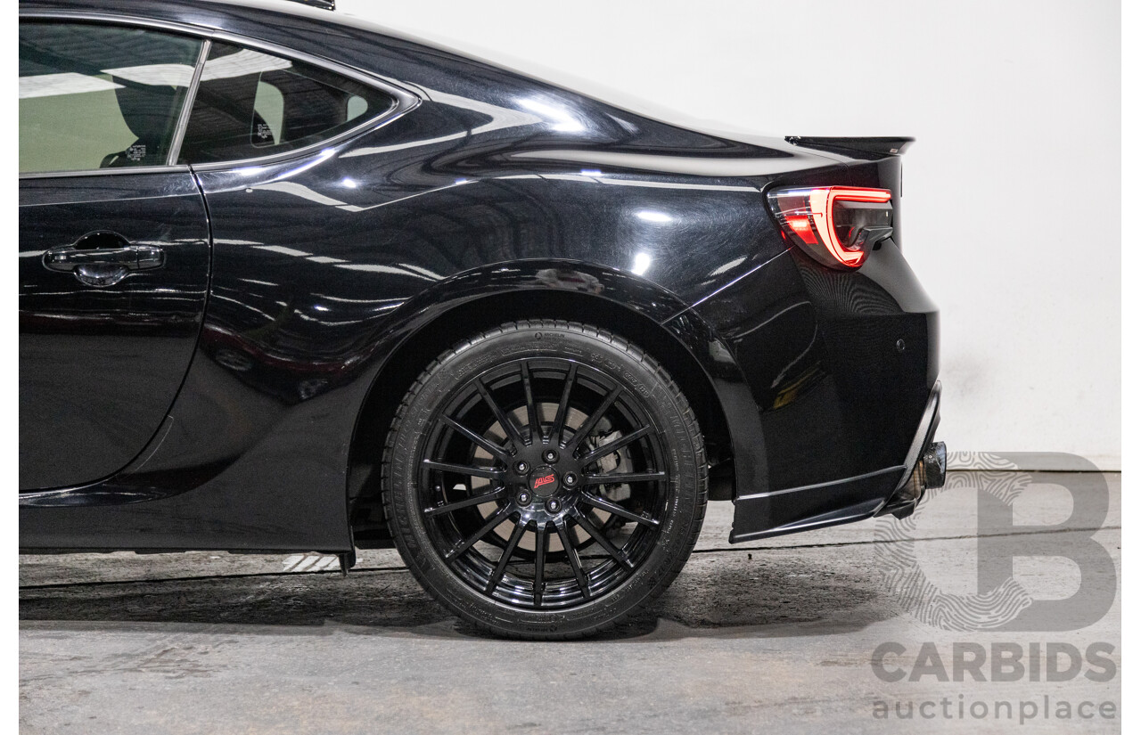 8/2013 Subaru BRZ ZC6 MY13 2d Coupe Crystal Black HKS Supercharged 2.0L - Modified