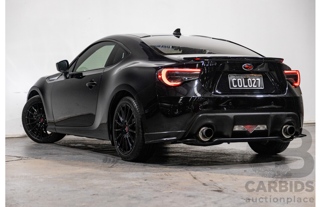 8/2013 Subaru BRZ ZC6 MY13 2d Coupe Crystal Black HKS Supercharged 2.0L - Modified